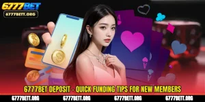 6777Bet Deposit - Quick Funding Tips For New Members