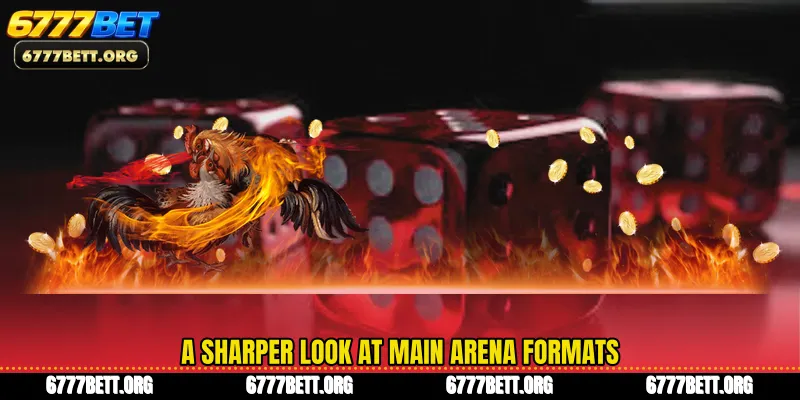 A sharper look at main arena formats
