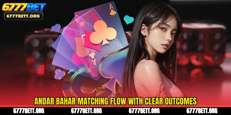Andar Bahar matching flow with clear outcomes