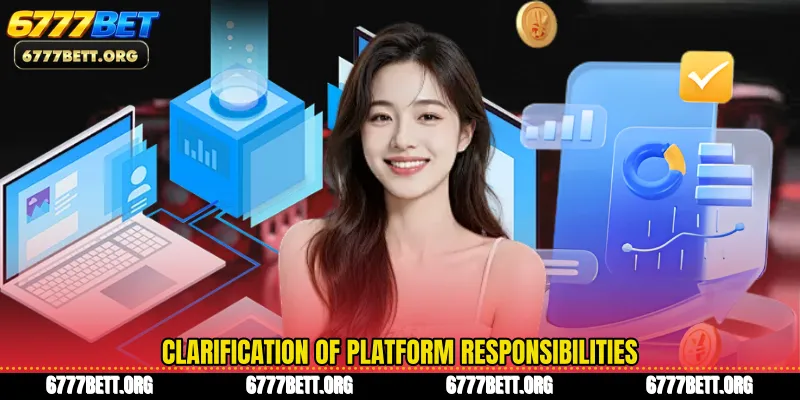 Clarification of platform responsibilities