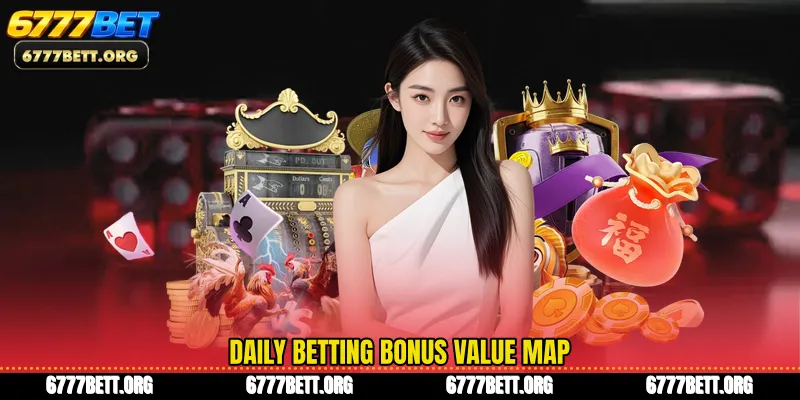 Daily Betting Bonus value map