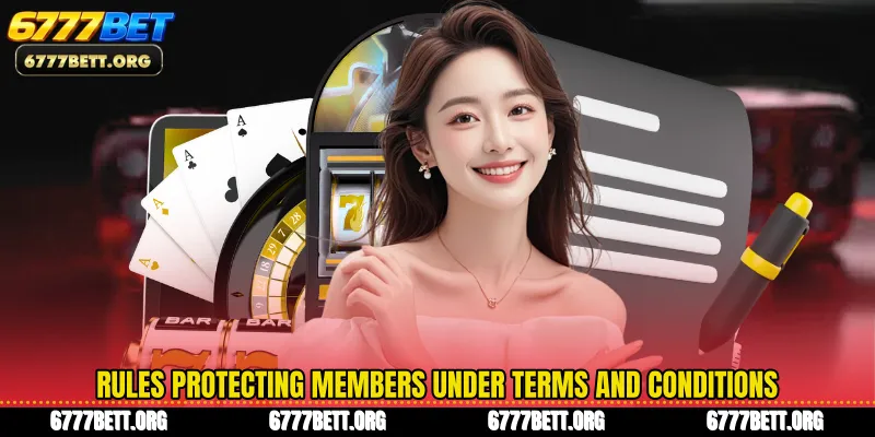 Rules protecting members under Terms and Conditions